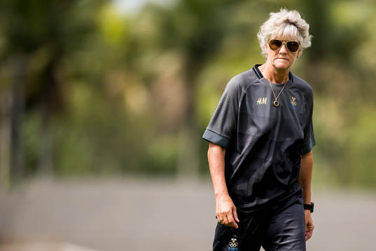 Förbundskapten Pia Sundhage