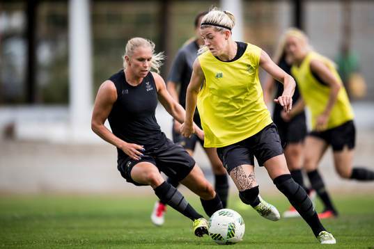 Olivia Schough och Jonna Andersson