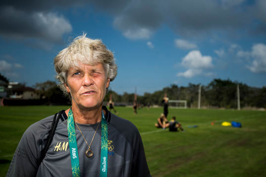 Förbundskapten Pia Sundhage