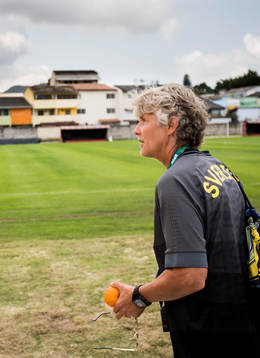 Förbundskapten Pia Sundhage