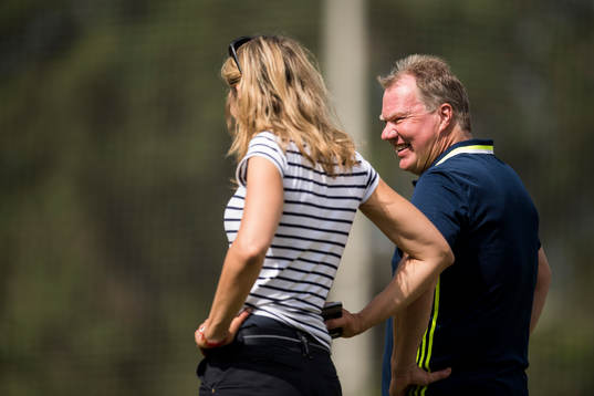 Svenska fotbollsförbundets ordförande Karl-Erik Nilsson