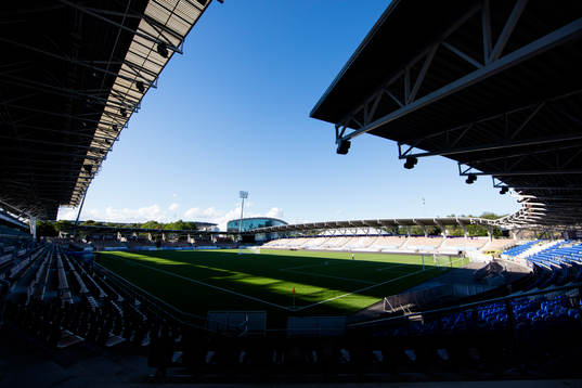 HJK Helsingfors hemmaplan Sonera Stadium innan en