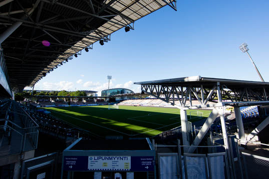 HJK Helsingfors hemmaplan Sonera Stadium innan en