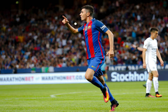 Barcelonas Rafael Mujica jublar