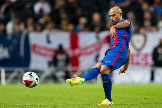 Barcelonas Javier Mascherano
