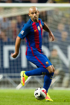 Barcelonas Javier Mascherano