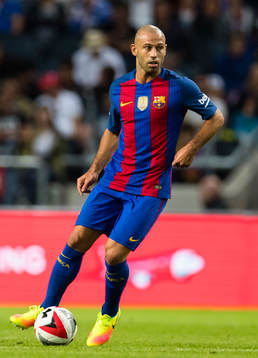 Barcelonas Javier Mascherano