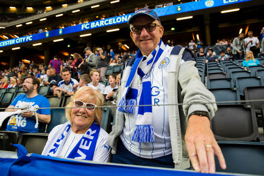 Leicester Citys supporters