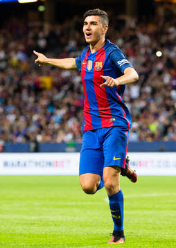 Barcelonas Rafael Mujica gör 4-2