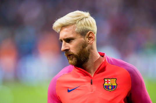 Barcelonas Leo Messi