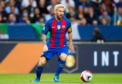 Barcelonas Leo Messi