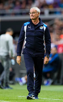 Leicester Citys manager Claudio Ranieri