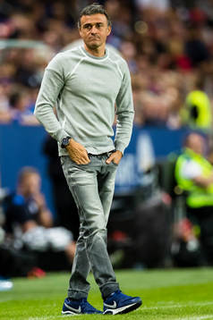 Barcelonas tränare Luis Enrique Martinez