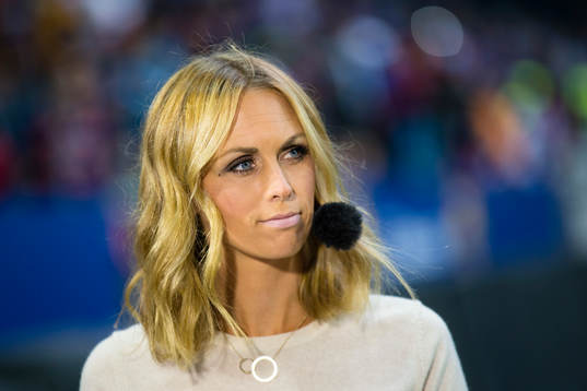 Eurosports ankare Karin Frick
