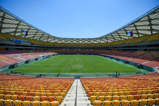 Interiör av Arena da Amazonia