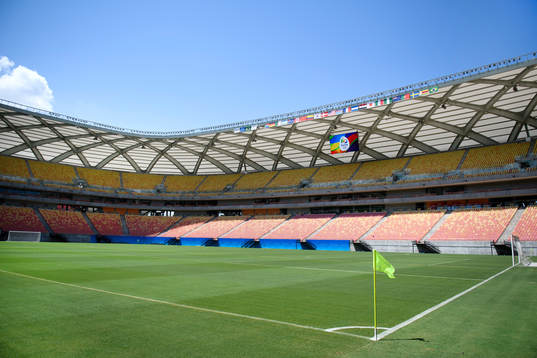 Interiör av Arena da Amazonia