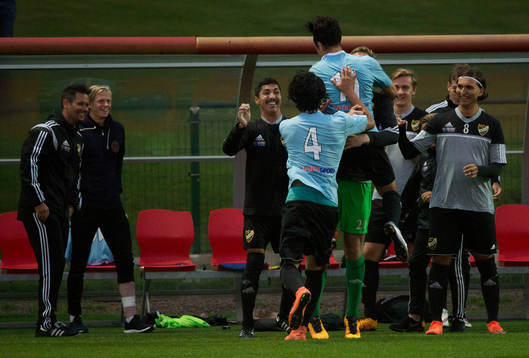IFK Hässleholms Karim Al-Asi har avgjort matchen i