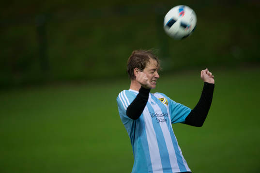 IFK Hässleholms Axel Harletun i matchen i Svenska Cupen