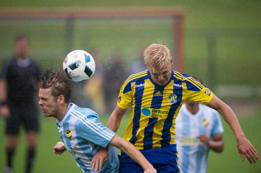 IFK Hässleholms Filip Ranmo i matchen i Svenska Cupen