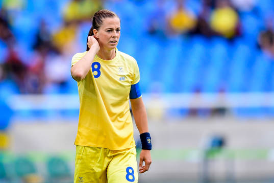 Sveriges Lotta Schelin deppar