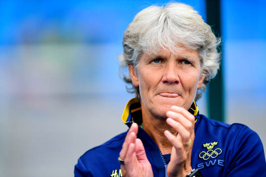Sveriges förbundskapten Pia Sundhage