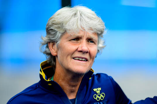 Sveriges förbundskapten Pia Sundhage