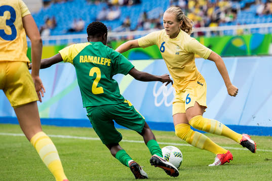 Sveriges Magdalena Ericsson utmanar Sydafrikas Lebohang
