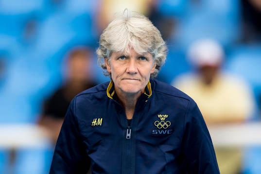 Sveriges förbundskapten Pia Sundhage