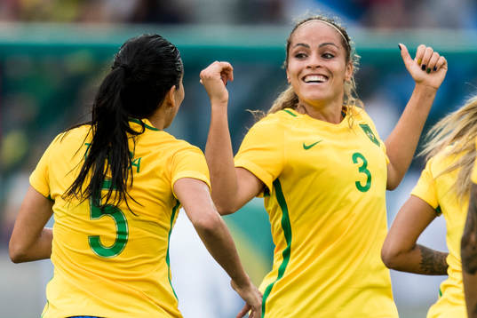 Brasiliens Monica jublar
