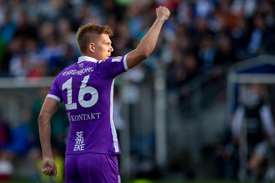 IFK Göteborgs Mikael Bomanjublar
