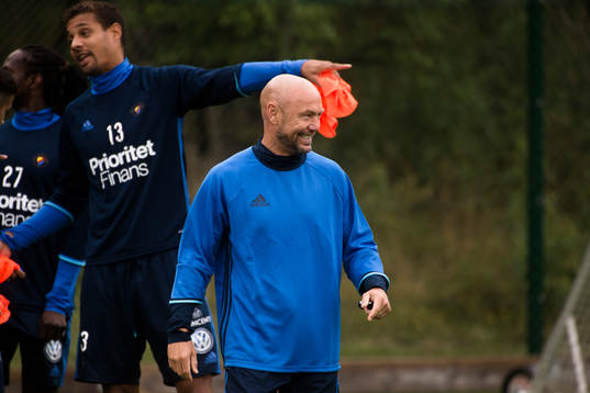 Djurgårdens nye tränare Mark Dempsey