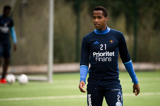 Djurgårdens Mihlali Mabhuti Mayambela