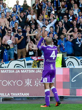 IFK Göteborgs Haitam Aleesami hyllas av och tackar fansen
