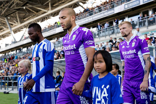 IFK Göteborgs Haitam Aleesami och Sebastian Eriksson på