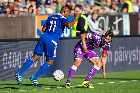 HJK Helsingfors Alfredo José Morelos Avilez mot IFK