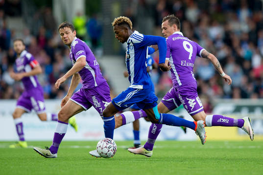 HJK Helsingfors Nnamdi Oduamadi mot IFK Göteborgs Jakob
