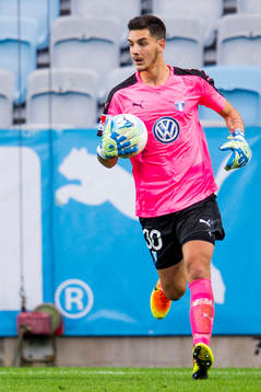 Malmö FFs målvakt Marko Johansson