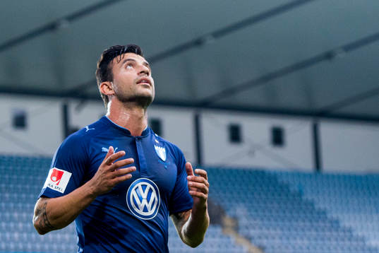 Malmö FFs Behrang Safari deppar
