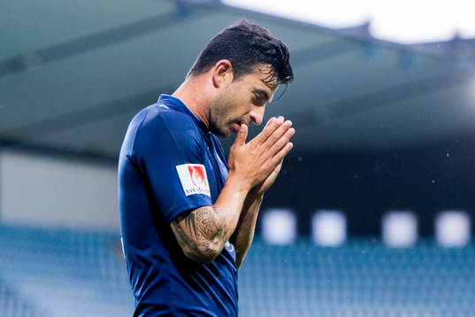 Malmö FFs Behrang Safari deppar