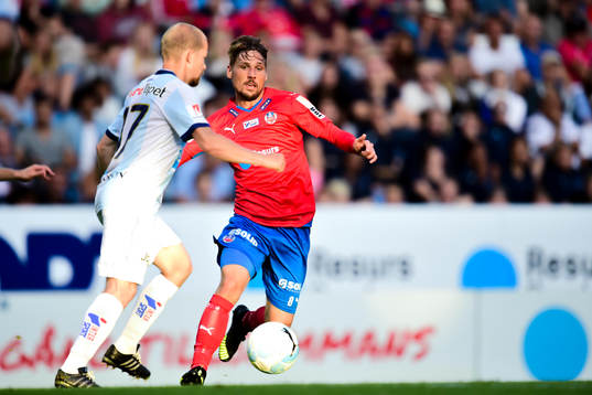 Gefles Jonas Lantto och Helsingborgs Martin Christensen
