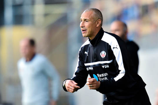 Helsingborgs manager Henrik Larsson