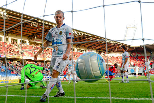 Helsingborgs Lalawélé Atakora kvitterar till 1-1 bakom