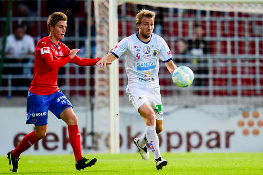 Helsingborgs Felix Bindelöv och Gefles Johan Oremo