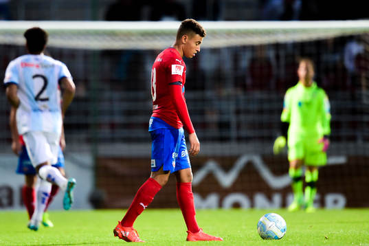 Helsingborgs Jordan Larsson deppar