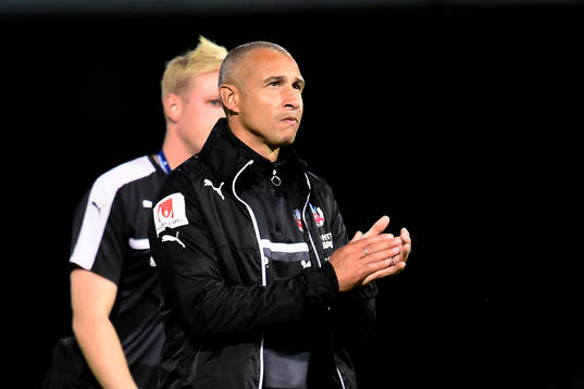 Helsingborgs manager Henrik Larsson tackar publiken