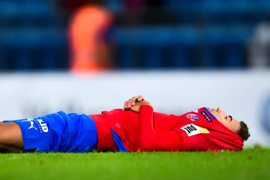 Helsingborgs Jordan Larsson deppar