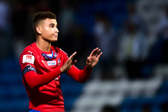 Helsingborgs Jordan Larsson deppar