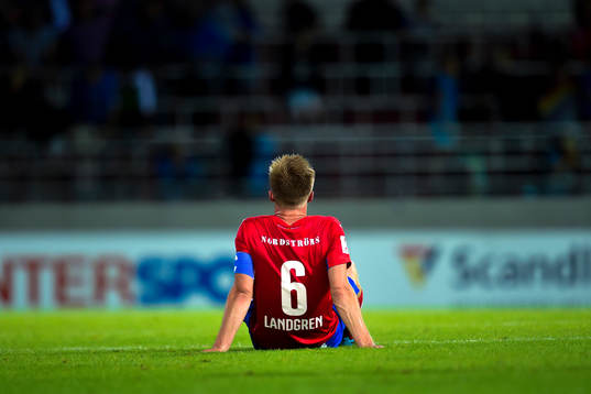 Helsingborgs Andreas Landgren  deppar