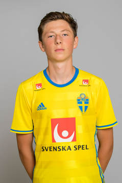 Toni Lukic som spelar i P15/01 landslaget i fotboll