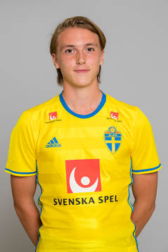 Albin Ekström som spelar i P15/01 landslaget i fotboll